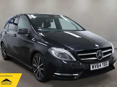 Used Mercedes B180 109 HP (80 kW) 2014 Black Hatchback
