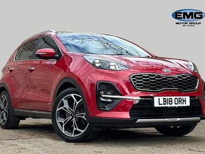 Used Kia Sportage GT-Line S 174 HP (127 kW) 2018 Red SUV