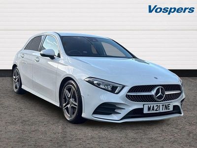 White Used 2021 Mercedes A180 Executive Hatchback | £18,995 (Fair price)
