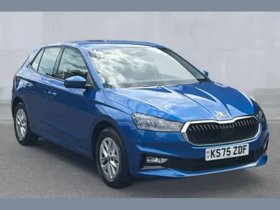 Used Skoda Fabia SE 80 HP (58 kW) 2026 Blue Hatchback