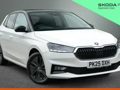 Used Skoda Fabia Design Edition 113 HP (83 kW) 2025 White Hatchback