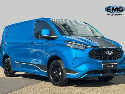 Novo Ford Transit Sport 229 HP (168 kW) 2025 Azul Van