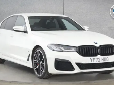 Used BMW 520 M Sport 190 HP (139 kW) 2022 White Sedan