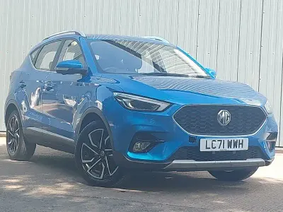 Used MG ZS Exclusive 106 HP (77 kW) 2021 Blue SUV