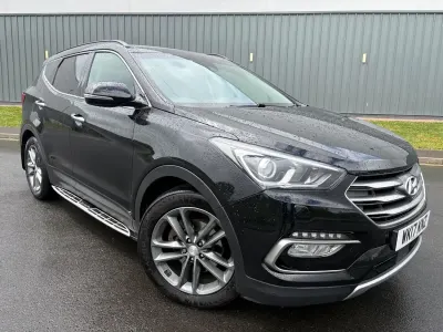 Used Hyundai Santa Fe Premium SE 200 HP (147 kW) 2017 Black SUV