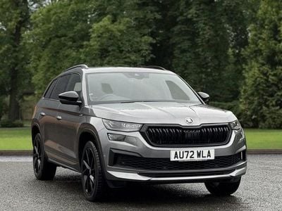 Grey Used 2022 Skoda Kodiaq SportLine SUV | £28,295 (Fair price)