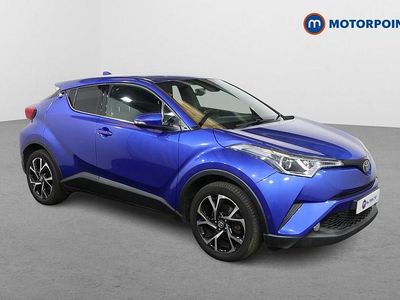 Blue Used 2018 Toyota C-HR Design SUV | £14,149 (Fair price)