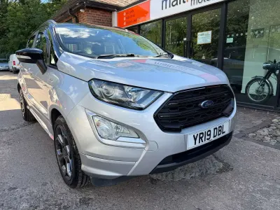 Used Ford Ecosport ST-Line 125 HP (91 kW) 2019 Silver SUV