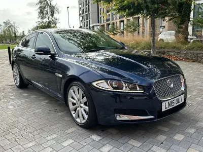 Used Jaguar XF Portfolio 2015 Blue Sedan