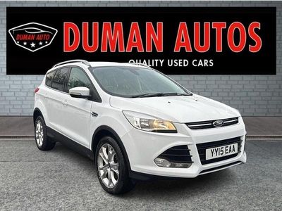 White Used 2015 Ford Kuga Titanium SUV | £6,995 (Fair price)