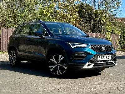 Begagnad Seat Ateca SE Technology 108 HK (79 kW) 2023 Blå SUV