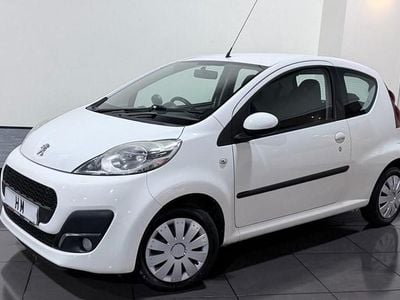 White Used 2014 Peugeot 107 Active Hatchback | £2,595 (Fair price)
