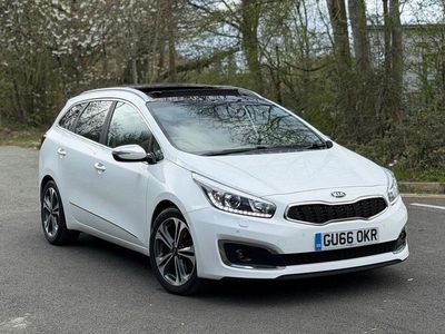 Used Kia Ceed Sportswagon 136 HP (100 kW) 2016 White Estate