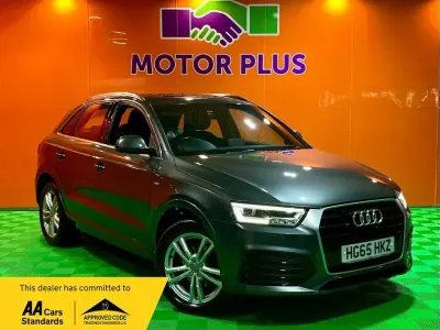 Used Audi Q3 S-Line 150 HP (110 kW) 2015 Grey SUV