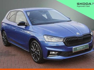 Race blue metallic Used 2025 Skoda Fabia Monte Carlo Hatchback | £19,750 (Expensive)