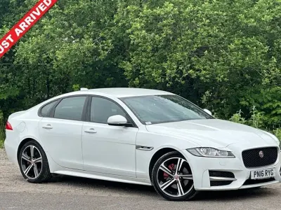 Used Jaguar XF R-Sport 180 HP (132 kW) 2016 White Sedan