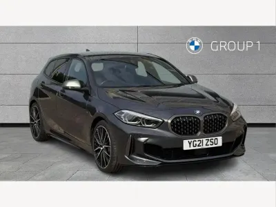 Used BMW M135 Comfort Edition 306 HP (225 kW) 2021 Grey Hatchback