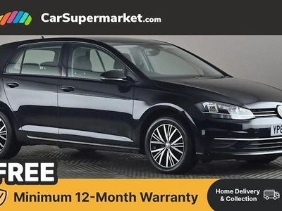 Used VW Golf VII SE 110 HP (80 kW) 2018 Black Hatchback