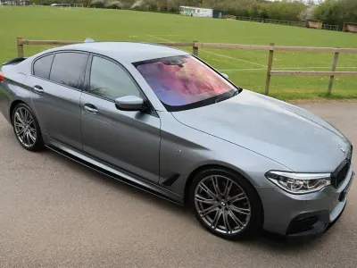 Used BMW 540 M Sport 340 HP (250 kW) 2017 Blue stone Sedan
