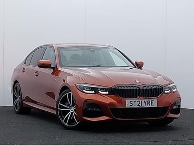 Orange Used 2021 BMW 320 M Sport Sedan | £24,498 (Fair price)