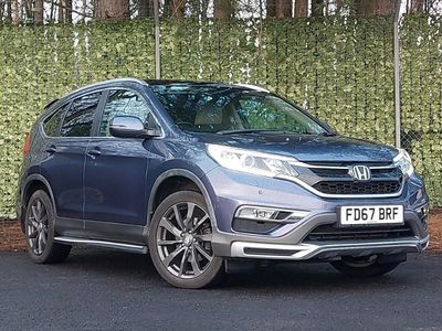 Blue Used 2017 Honda CR-V EX SUV | £15,998 (A bit pricey)