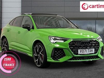 Used Audi RS Q3 Sportback Advanced 400 HP (294 kW) 2021 Green SUV