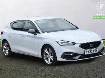 Used Seat Leon FR 2020 White Hatchback