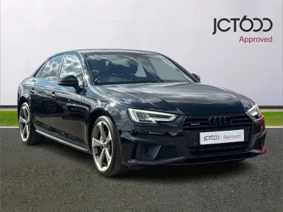 Used Audi A4 Black Edition 187 HP (137 kW) 2019 Black Sedan