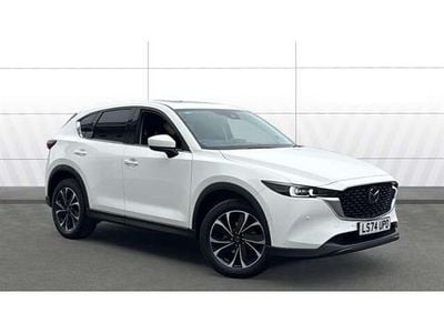 White Used 2024 Mazda CX-5 Exclusive-Line SUV | £23,984 (Fair price)