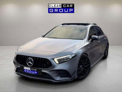 Grey Used 2019 Mercedes A35 AMG Premium Plus Hatchback | £23,995 (A bit pricey)