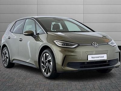 Dark olivine green with solid black roof New 2025 VW ID.3 Pro Hatchback | £29,050