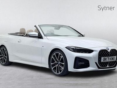 White Used 2021 BMW 420 M Sport Cabriolet | £27,000 (Expensive)