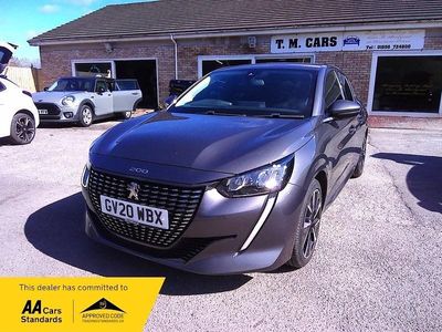 Used Peugeot 208 Allure 100 HP (73 kW) 2020 Grey Hatchback