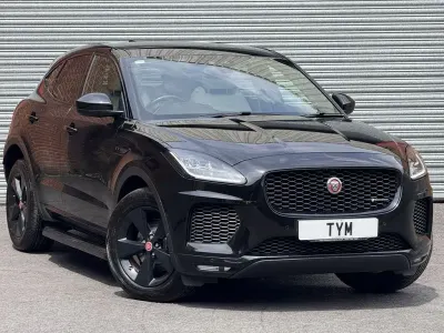 Used Jaguar E-Pace R-Dynamic 150 HP (110 kW) 2018 Black SUV