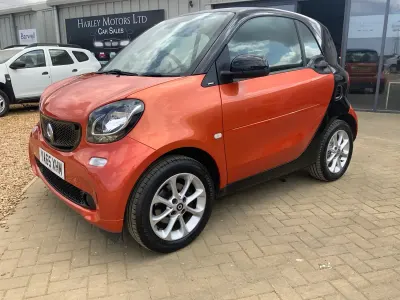 Used Smart ForTwo Coupé Passion 71 HP (52 kW) 2016 Orange Coupe