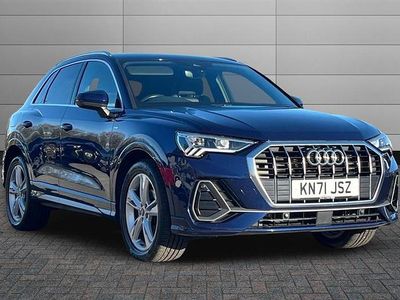 Navarra blue Used 2022 Audi Q3 S-Line SUV | £23,990 (Good price)