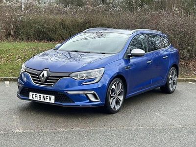 Used Renault Mégane GT Line GT-Line 140 HP (102 kW) 2019 Blue Estate