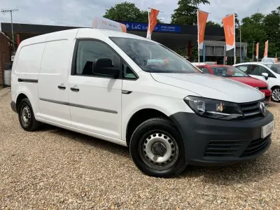 Used VW Caddy Startline 122 HP (89 kW) 2017 White MPV