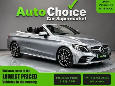 Begagnad Mercedes C200 AMG line 198 HK (145 kW) 2019 Grå Cab