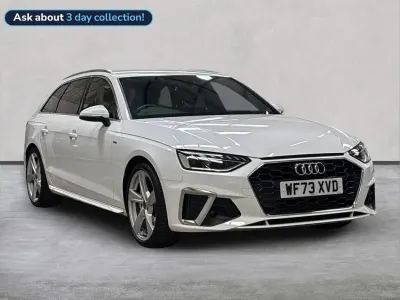 Used Audi A4 S-Line 204 HP (150 kW) 2023 White Estate