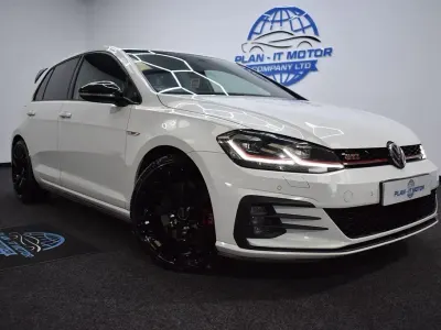 Used VW Golf VII GTI 245 HP (180 kW) 2018 White Hatchback