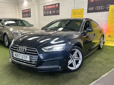Second-hand Audi A5 S-Line 2017 Albastru Coupe