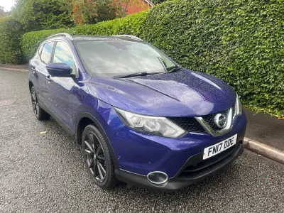 Used Nissan Qashqai Tekna 110 HP (80 kW) 2017 Blue SUV