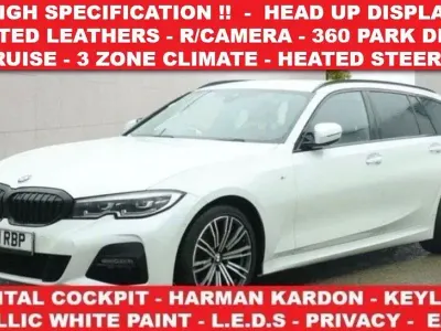 Used BMW 320 M Sport 190 HP (139 kW) 2021 White Estate