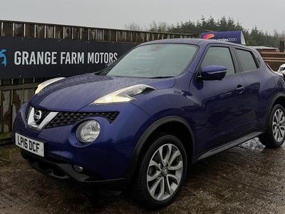 Used Nissan Juke Tekna 115 HP (84 kW) 2016 Blue SUV