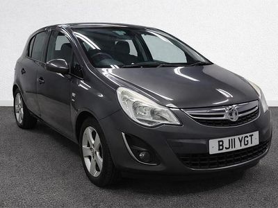 Used Vauxhall Corsa 85 HP (62 kW) 2011 Grey Hatchback