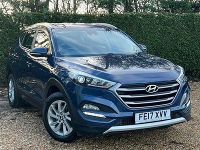 Blue Used 2017 Hyundai Tucson SE SUV | £7,497 (Good price)