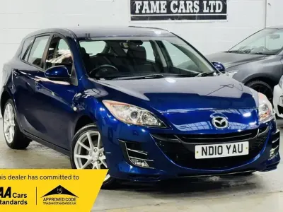 Usado Mazda 3 150 CV (110 kW) 2010 Azul Utilitario