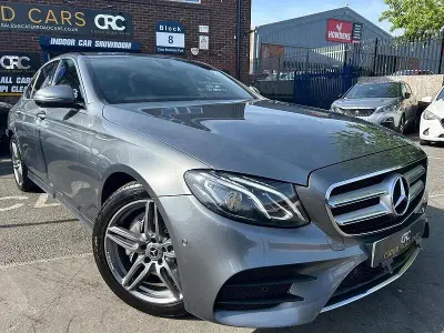 Used Mercedes E200 AMG line 184 HP (135 kW) 2019 Grey Sedan