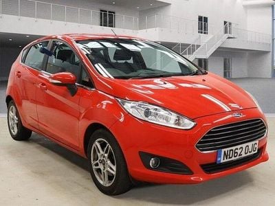 Used Ford Fiesta Zetec 2013 Red Hatchback